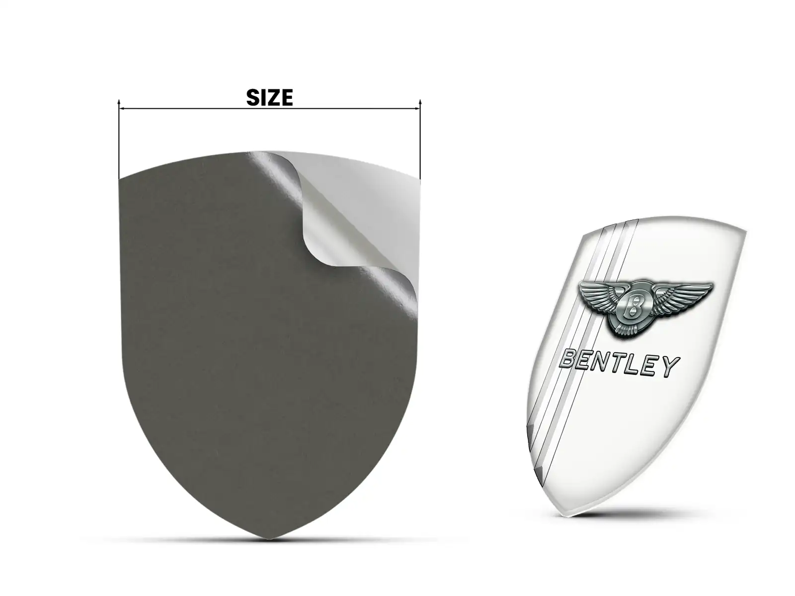 Bentley Stickerdruck Racing Luxus Professionell